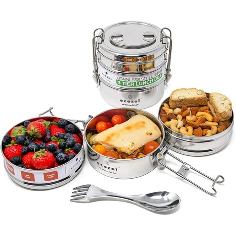 best lunch box stainless steel|best stackable lunch containers.